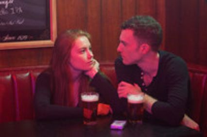 Leper + Chip by Lee Coffey show poster