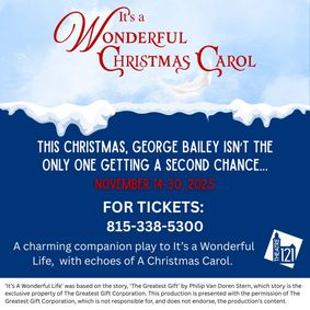 It's a Wonderful Christmas Carol show poster
