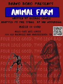 Animal Farm show poster