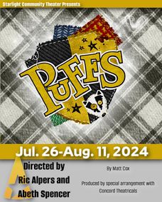 PUFFS! show poster