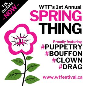 WTF's SPRING THING show poster