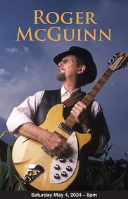 Roger McGuinn show poster