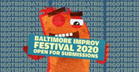 Baltimore Improv Festival 2020 show poster