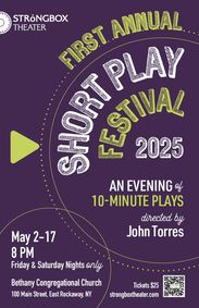 First Annual Short Play Festival show poster