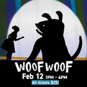 Woof Woof the Shadow Pup show poster