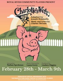 Charlotte's Web The Musical show poster