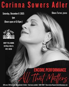 Corinna Sowers Adler: All That Matters show poster