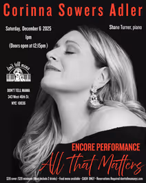 Corinna Sowers Adler: All That Matters