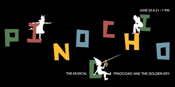 Pinocchio and the Golden Key, The Musical show poster