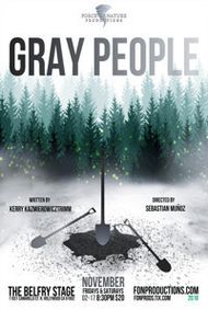 Gray People show poster