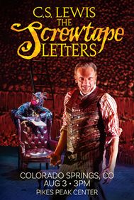 C.S. Lewis' The Screwtape Letter show poster
