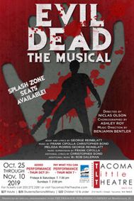 Evil Dead: The Musical show poster