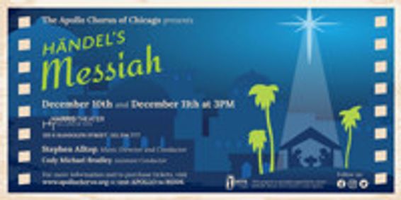 Handel's Messiah show poster