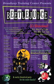 Beetlejuice, Jr. show poster