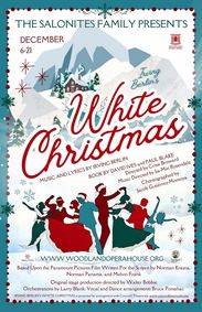 Irving Berlin's White Christmas show poster