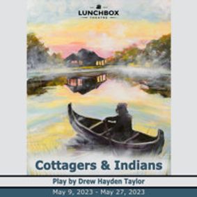 Cottagers and Indians show poster