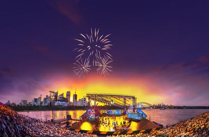 West Side Story on Sydney Harbour show poster