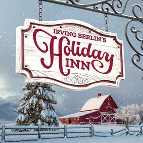 IRVING BERLIN'S HOLIDAY INN show poster