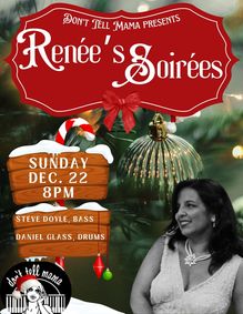 Renee's Soirees show poster