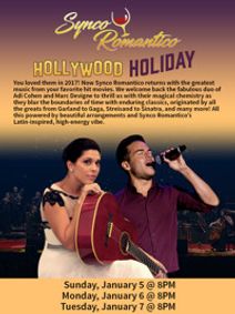 Synco Romantico Hollywood Holidays show poster