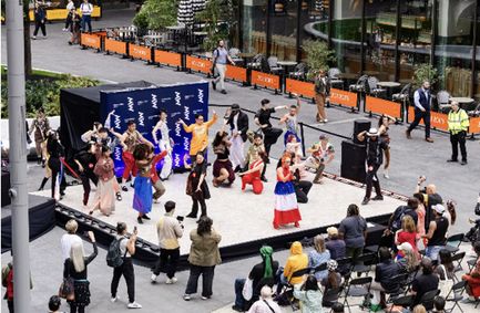 Works & Process Announces  ﻿2025 Performances at Manhattan West show poster