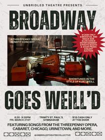 Broadway Goes Weill'd: A Cabaret Fundraiser