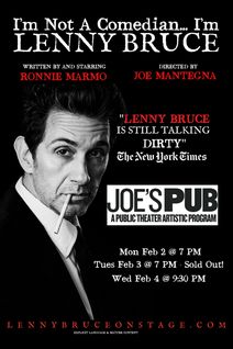 I'm Not A Comedian... I'm Lenny Bruce