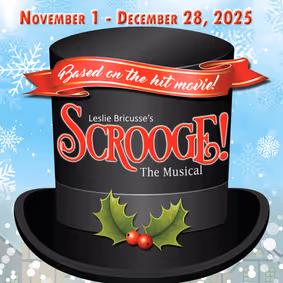 Scrooge: The Musical show poster