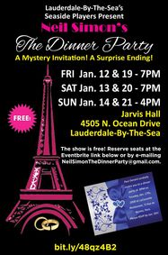 Neil Simon's The Dinner Party show poster