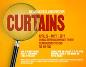 Curtains show poster