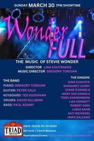 WonderFULL - The Music of Stevie Wonder show poster