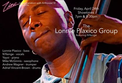 The Lonnie Plaxico Group featuring N'Kenge show poster