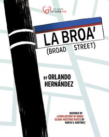 La Broa' (Broad Street) show poster