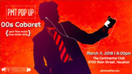 PMT Pop Up: 00s Cabaret show poster