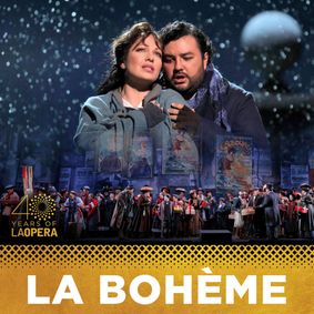 La Boheme show poster