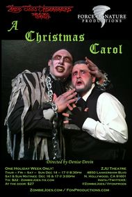 A Christmas Carol show poster