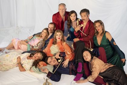 Present Laughter show poster