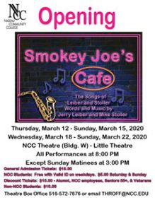 Smokey Joe's Cafe show poster