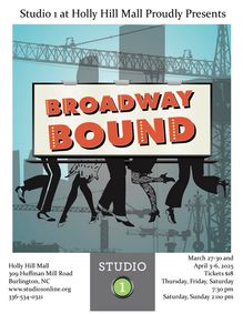 Broadway Bound show poster