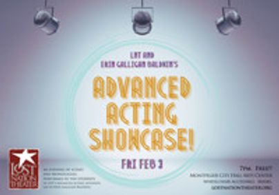 Acting Showcase show poster