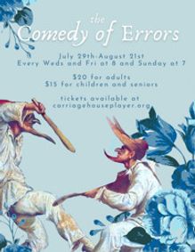 Comedy of Errors show poster