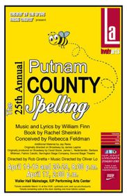 The 25th Annual Putnam County Spelling Bee show poster