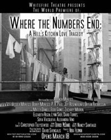 WHERE THE NUMBERS END: A Hell's Kitchen Love Tragdegy show poster