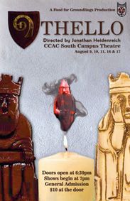 Othello, Presented by Food for Groundlings show poster