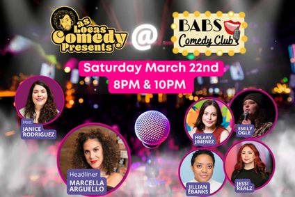 Las Locas Comedy Night @ BABS Comedy Club show poster