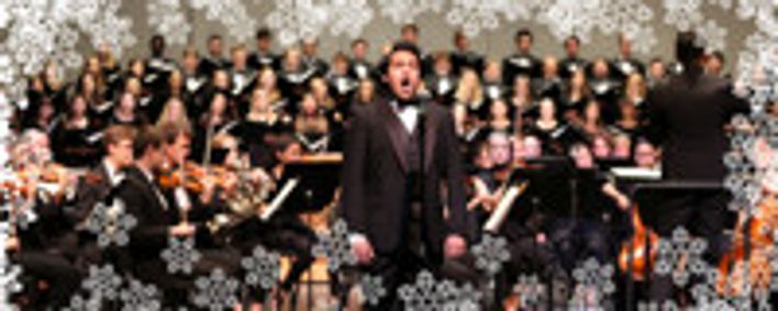 Pepperdine Choir and Orchestra Christmas Concert show poster