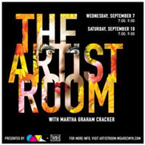The Artist Room with Martha Graham Cracker show poster