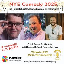 New Year's Eve Comedy: Jim Ruberti hosts Sean Sullivan, Tyler Hittner