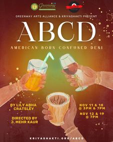 ABCD (American Born Confused Desi) show poster