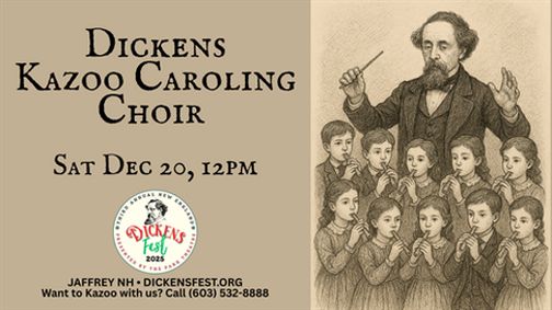 2025 Kazoo Caroling on Main Street show poster